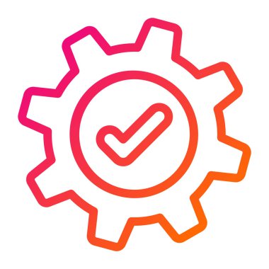 Kalite Denetim Vektörü Simgesi Tasarım İllüstrasyonu