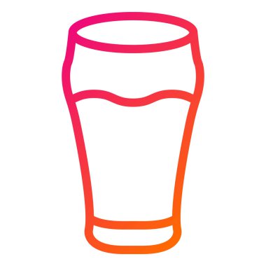 Cam Vektör Simgesi Tasarım İllüstrasyonu