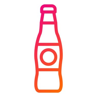 Soda Vektörü Simgesi Tasarım İllüstrasyonu