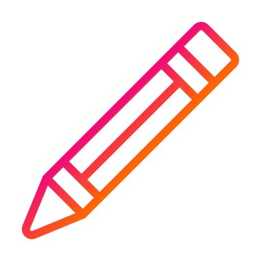 Kalem Vektörü Simgesi Tasarım İllüstrasyonu