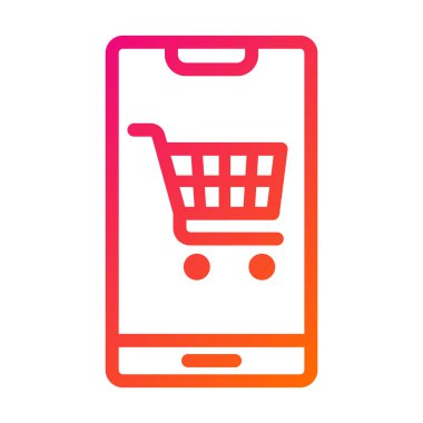 Telefon Vektörü Simgesi Tasarım İllüstrasyonu