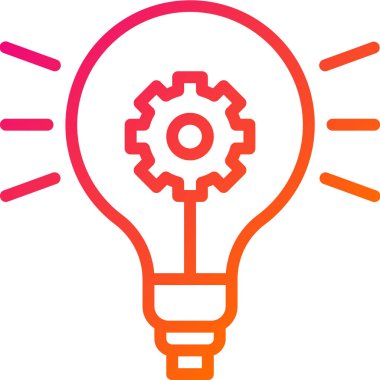 İş Fikri Vektörü Simgesi Tasarım İllüstrasyonu