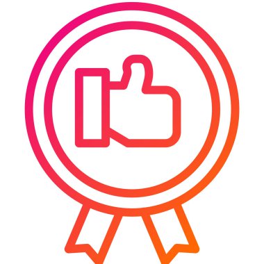 En İyi Çalışma Vektörü Simgesi Tasarım İllüstrasyonu