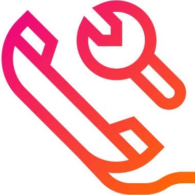 Bakım Cal Vektör Simgesi Tasarım İllüstrasyonu