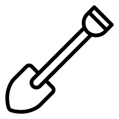 Shovel Vector Icon Design Illustration