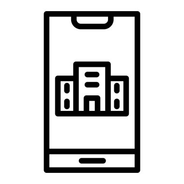 Uygulama Vektörü Simgesi Tasarım İllüstrasyonu