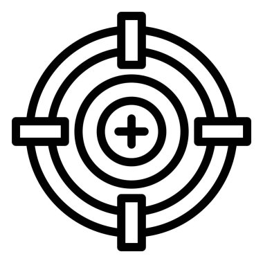 Hedef Vektör Simgesi Tasarım ResmiComment