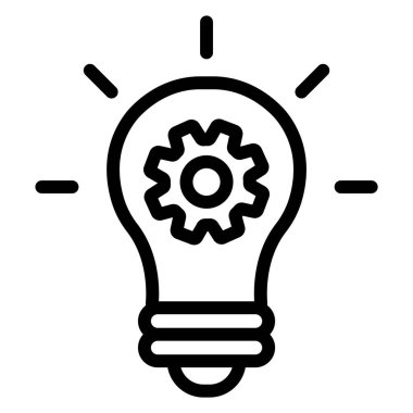 Strateji Vektörü Simgesi Tasarım İllüstrasyonu