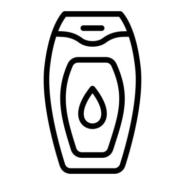 Şampuan Vektör Simgesi Tasarım İllüstrasyonu