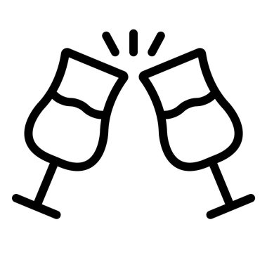 İçecek Vektörü Simgesi Tasarım İllüstrasyonu