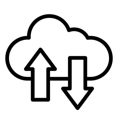 Veri Aktarım Vektörü Simgesi Tasarım ResmiComment