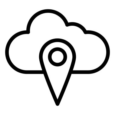 Yer Tutucu Vektör Simgesi Tasarım İllüstrasyonu