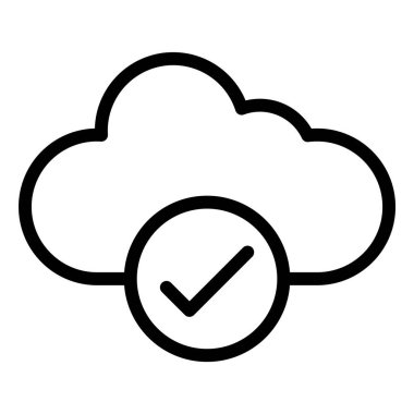 Vektör Simgesi Tasarım İllüstrasyonunu Kontrol Et