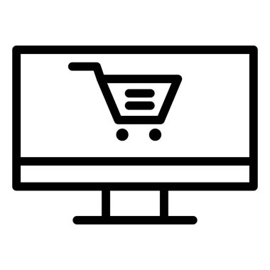 Etrade Vektör Simgesi Tasarım İllüstrasyonu