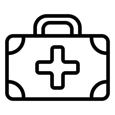 Tıbbi Malzeme Vektör Simgesi Tasarım İllüstrasyonu