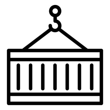 Taşıyıcı Vektör Simgesi Tasarım İllüstrasyonu