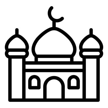 Cami Vektörü Simgesi Tasarım Çizimi