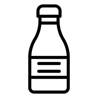 Ketçap Vektör Simgesi Tasarım İllüstrasyonu