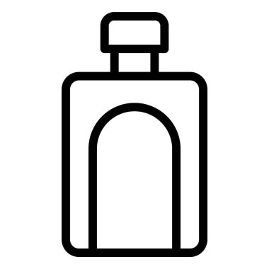 Parfüm Vektörü Simgesi Tasarım İllüstrasyonu