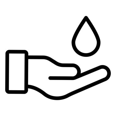 El kremi Vektör Simgesi Tasarım Çizimi