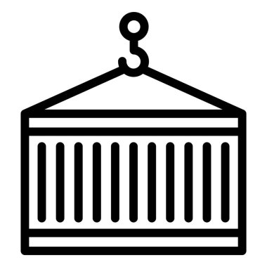 Taşıyıcı Vektör Simgesi Tasarım İllüstrasyonu