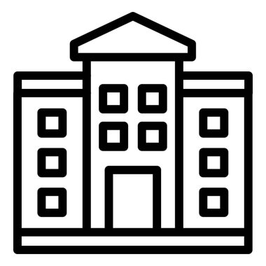 Salon Vektörü Simgesi Tasarım İllüstrasyonu