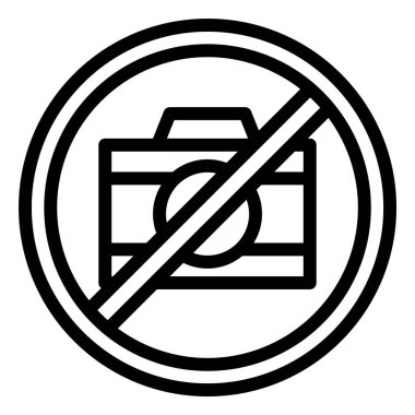 Kamera Vektörü Simgesi Tasarım İllüstrasyonu Yok