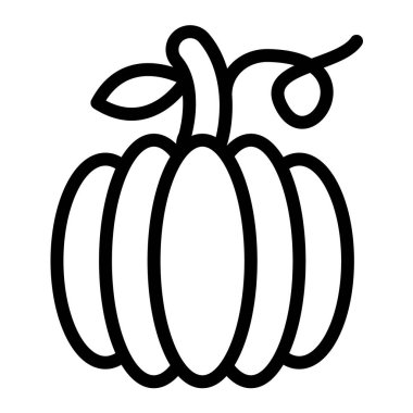 Kabak Vektörü Simge Tasarımı Çizimi