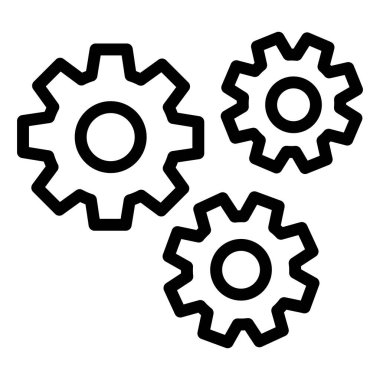 Vektör Simgesi Tasarım İllüstrasyonu Ayarlanıyor