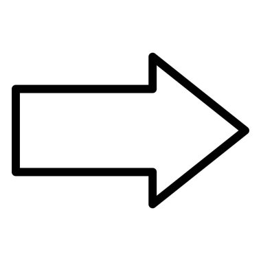 Sağ ok Vektörü Simge Tasarımı ResmiComment