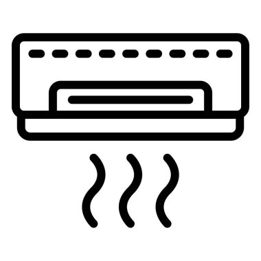Klima Vektör Simgesi Tasarım İllüstrasyonu