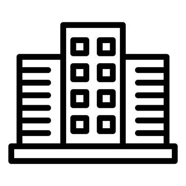 Yapı Vektörü Simgesi Tasarım İllüstrasyonu