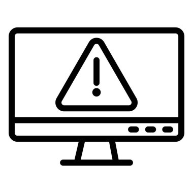 Hata Vektörü Simgesi Tasarım İllüstrasyonu