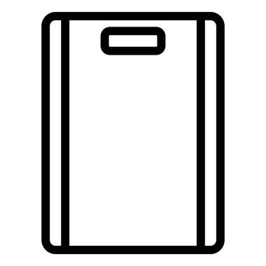 Kesme Kurulu Vektör Simgesi Tasarım İllüstrasyonu