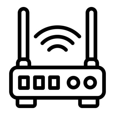 Yönlendirici Vektör Simgesi Tasarım İllüstrasyonu
