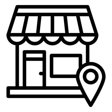 Yer Vektör Simgesi Tasarım Resmini Kaydet