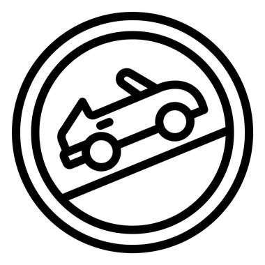 Ascent Vektör Simgesi Tasarım İllüstrasyonu