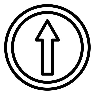 Yönlendirme Vektörü Simgesi Tasarım İllüstrasyonu