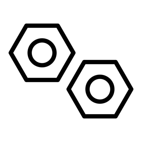 Fındık Vektörü Simgesi Tasarım İllüstrasyonu