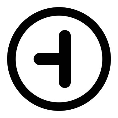 Yan yol sol Vektör Simgesi Tasarım İllüstrasyonu