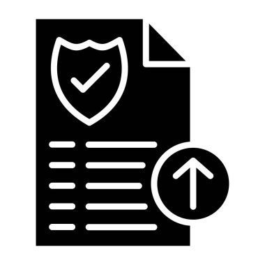 Vektör Simgesi Tasarım İllüstrasyonunu Yükle