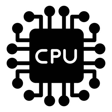Cpu Vektör Simgesi Tasarım ResmiComment
