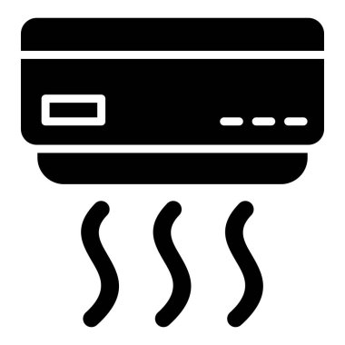 Klima Vektör Simgesi Tasarım İllüstrasyonu