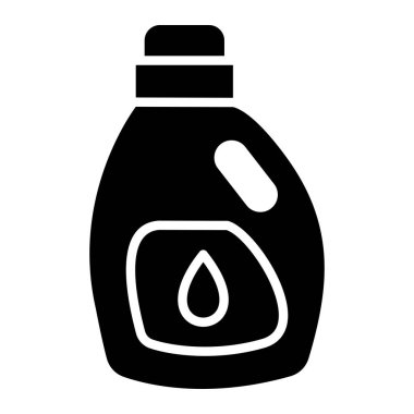 Deterjan Vektör Simgesi Tasarım İllüstrasyonu