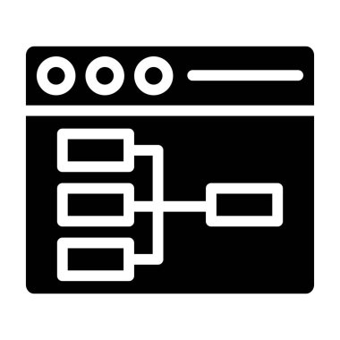 Ux tasarımı Vektör Simgesi Tasarım İllüstrasyonu
