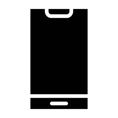 Akıllı Telefon Vektör Simgesi Tasarım İllüstrasyonu