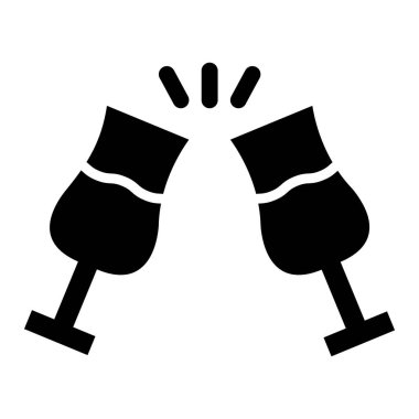 İçecek Vektörü Simgesi Tasarım İllüstrasyonu