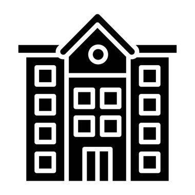 Yapı Vektörü Simgesi Tasarım İllüstrasyonu