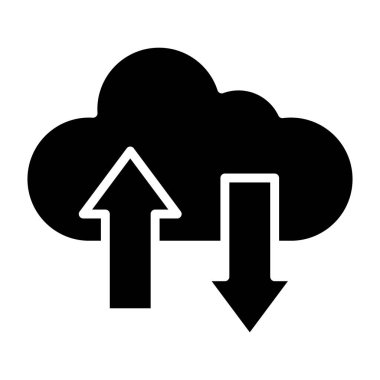 Veri Aktarım Vektörü Simgesi Tasarım ResmiComment