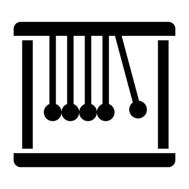 Sarkacı Vektör Simgesi Tasarım İllüstrasyonu